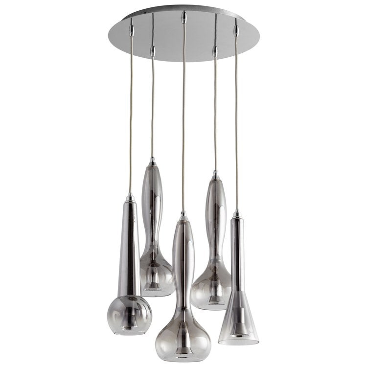 19" Pendant Canopy - Polished Chrome - Image 2