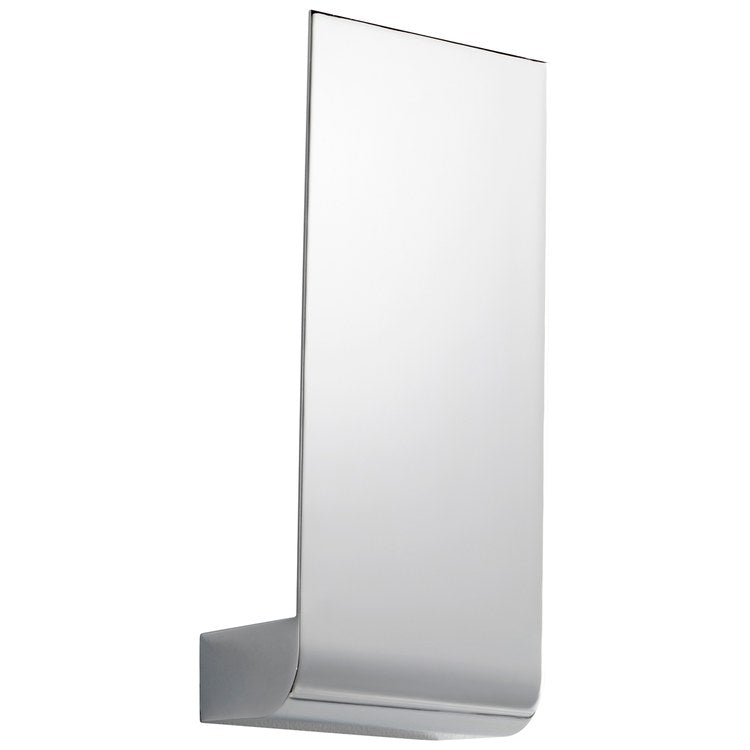 Halo Single-Light Small Wall Sconce - Polished Chrome - Image 1