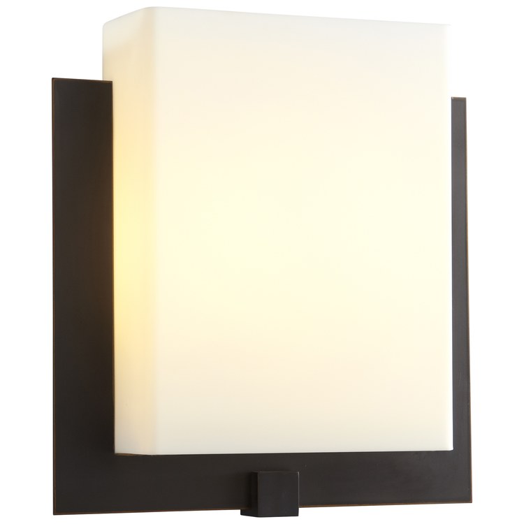 Pathways Single-Light LED Bathroom Wall Sconce with Acrylic Shade - Old World - Image 2