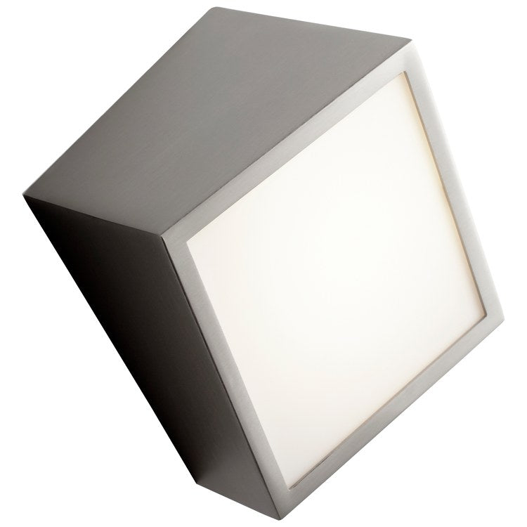 Zeta Single-Light LED Wall Sconce - Satin Nickel - Image 2