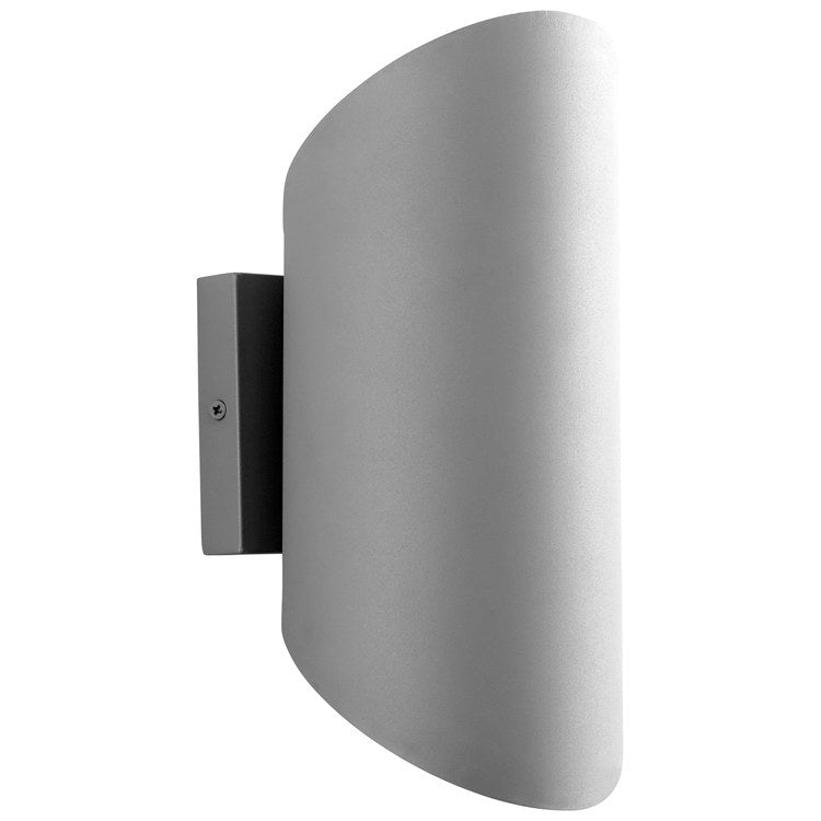 Scope Two-Light LED Wall Sconce – Gray