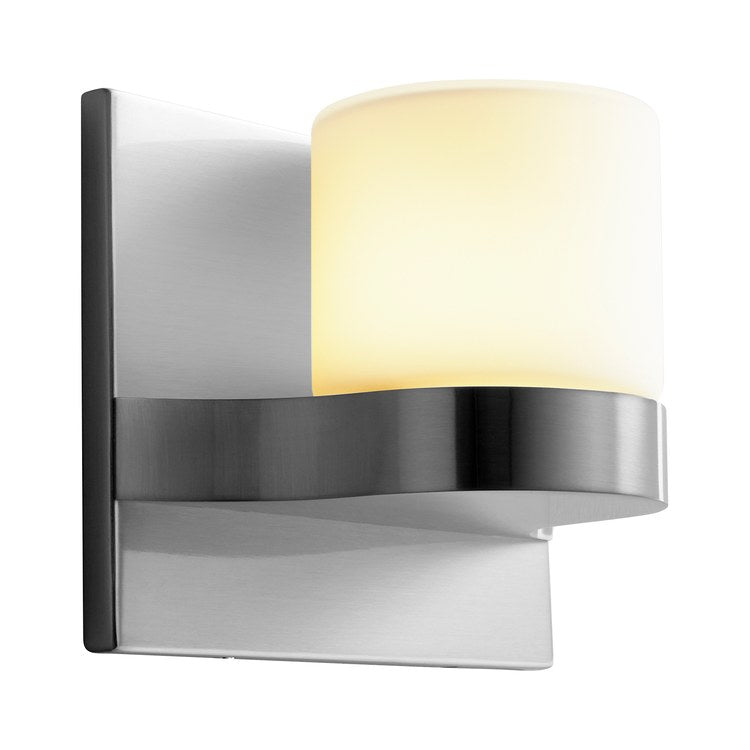 Olio Single-Light LED Wall Sconce - Satin Nickel - Image 2