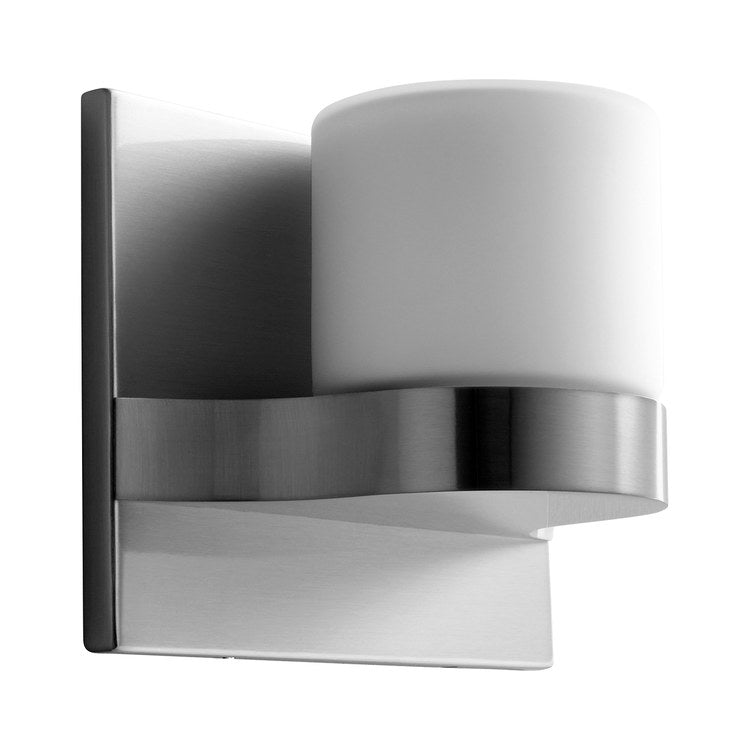 Olio Single-Light LED Wall Sconce - Satin Nickel - Image 1