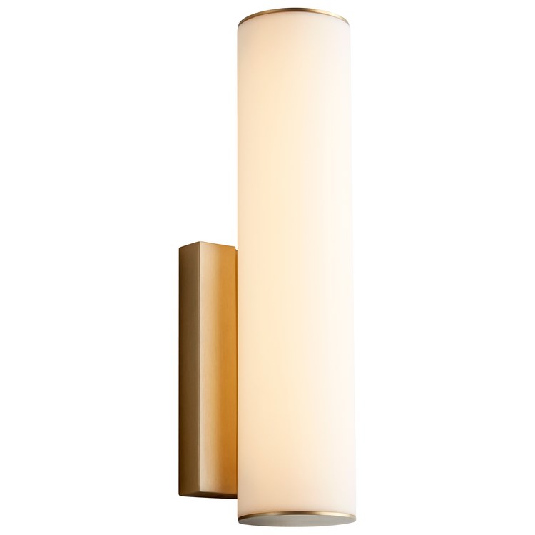 Fugit Single-Light 12" Wall Sconce - Aged Brass - Image 2