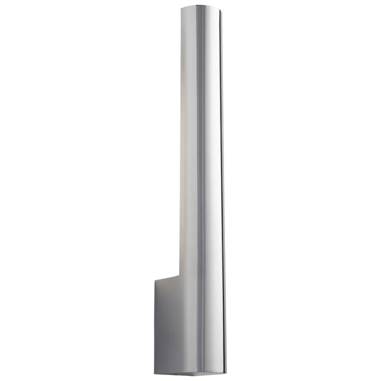 Mies Single-Light LED Wall Sconce - Polished Chrome - Image 3