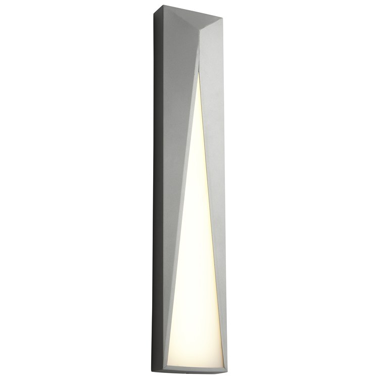 Elif Two-Light Outdoor Wall Sconce - Gray - Image 2