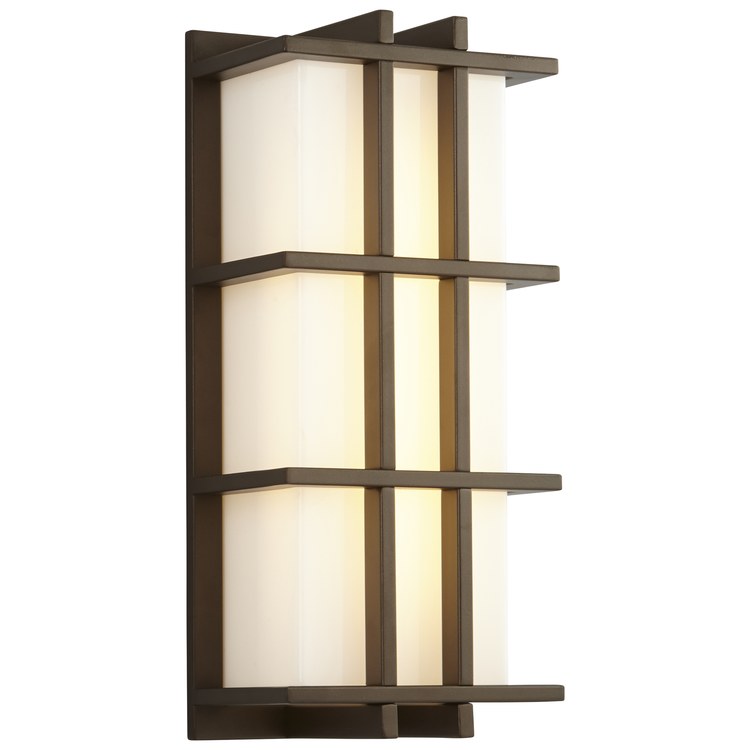 Telshor Single-Light Outdoor Wall Sconce - Oiled Bronze - Image 2
