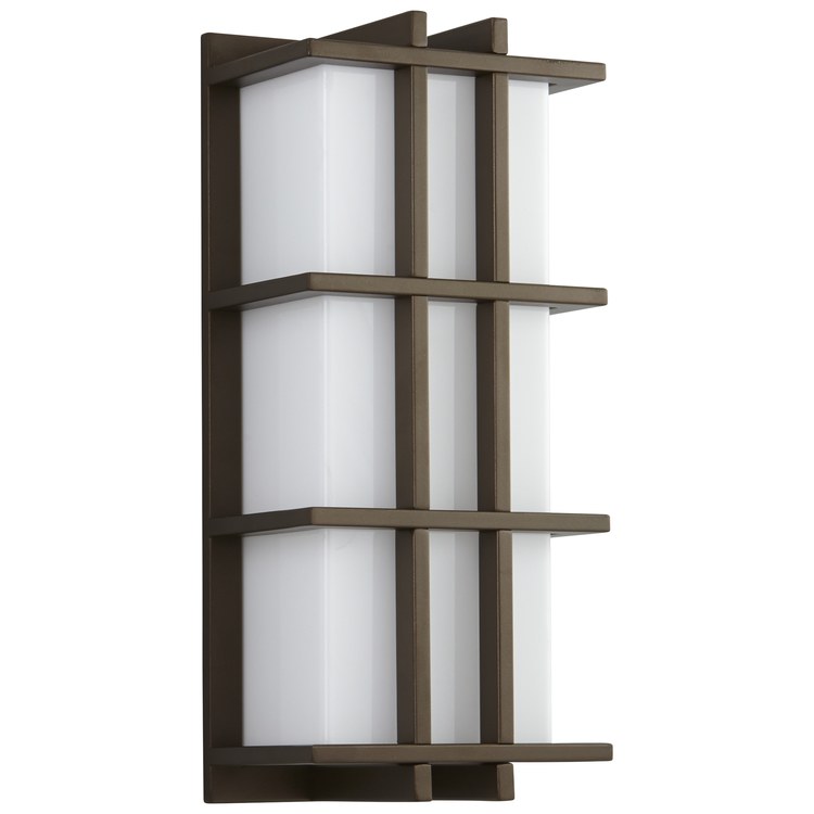 Telshor Single-Light Outdoor Wall Sconce - Oiled Bronze - Image 1