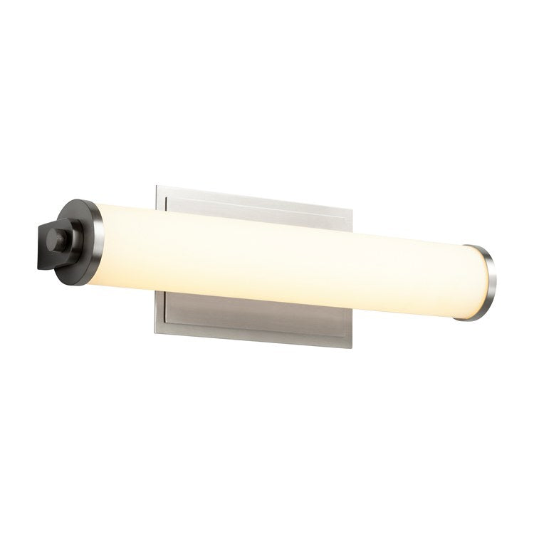 Tempus Single-Light 19" LED Bathroom Vanity Fixture - Satin Nickel - Image 2