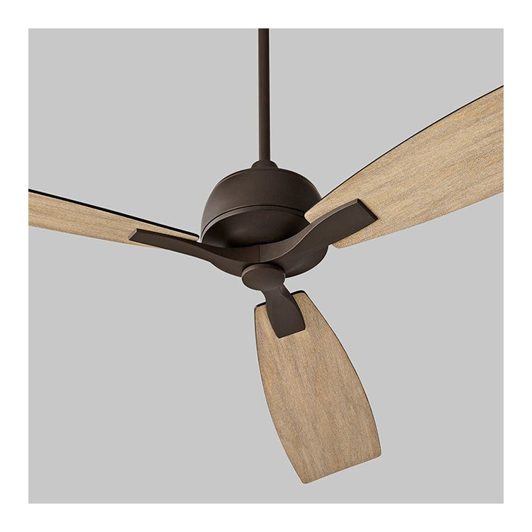 Juno 60" Three-Blade Ceiling Fan - Oiled Bronze - Image 1