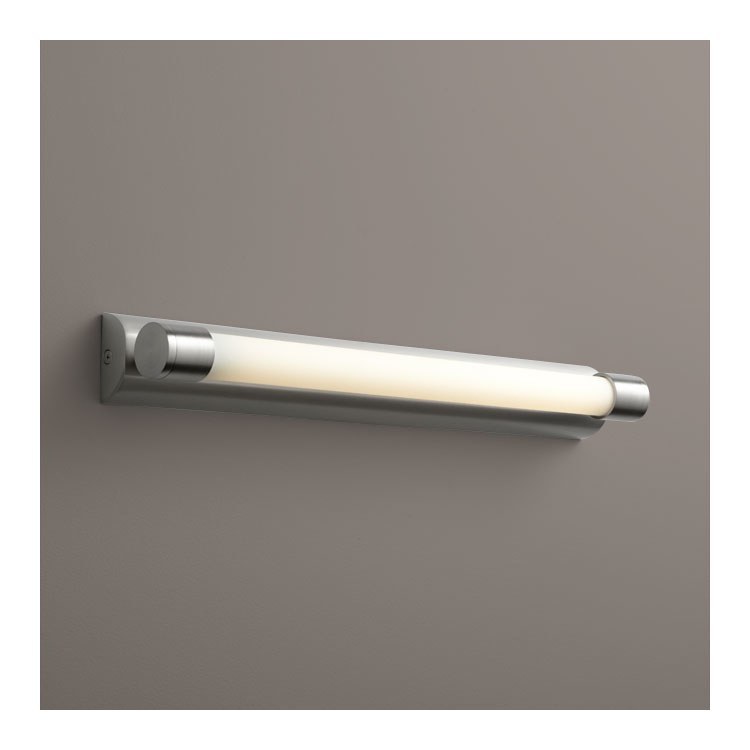 Skyline Single-Light 24" Bathroom Vanity Fixture - Satin Nickel - Image 1