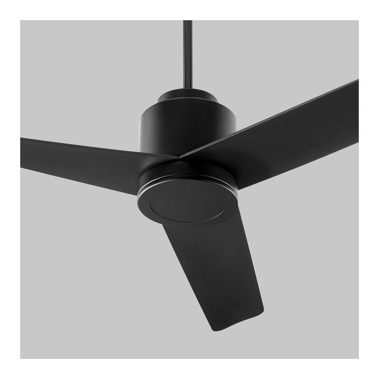 Adora 52" Three-Blade Indoor/Outdoor Ceiling Fan - Black - Image 1