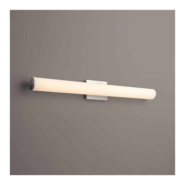 Fugit Two-Light 35" Bathroom Vanity Fixture - Satin Nickel - Image 1