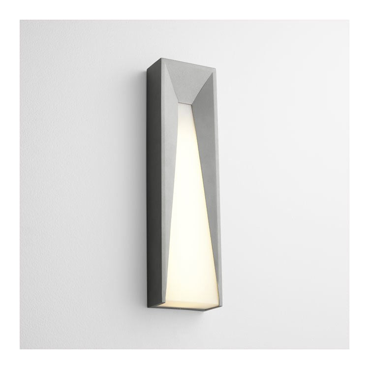 Calypso Single-Light Outdoor Wall Sconce - Gray - Image 1