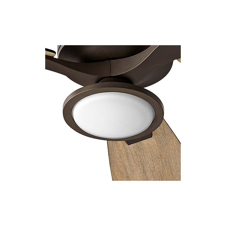 Juno Single-Light 18-Watt LED Ceiling Fan Light Kit - Oiled Bronze - Image 1