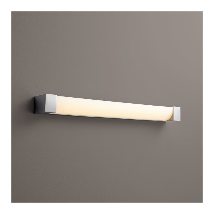 Balance Single-Light 26" LED Bathroom Vanity Fixture - Satin Nickel - Image 1