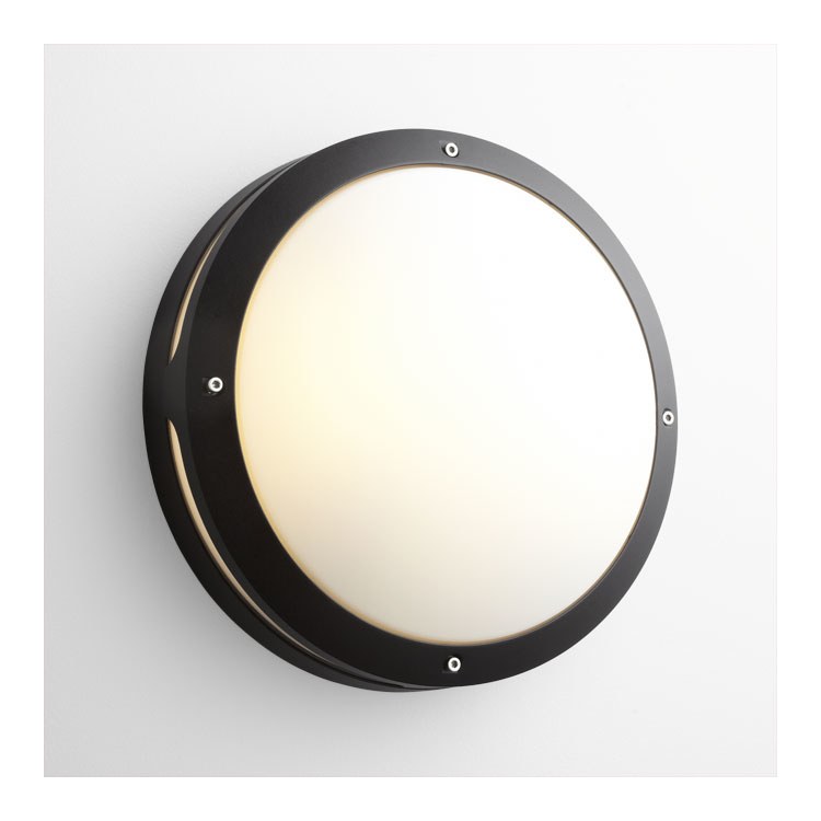 Regio Two-Light LED Outdoor Wall Sconce - Black - Image 1