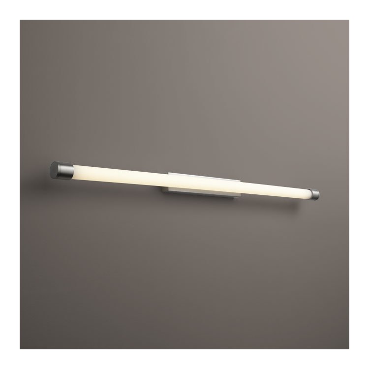 Zenith Two-Light LED Bathroom Vanity Fixture - Satin Nickel - Image 1