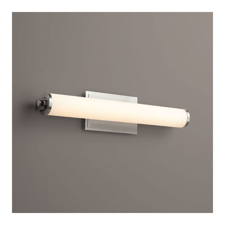 Tempus Two-Light 24" LED Bathroom Vanity Fixture - Satin Nickel - Image 1