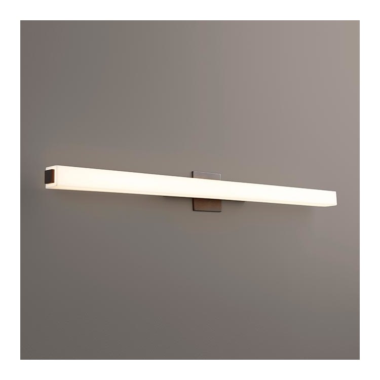 Adelphi Two-Light 46" LED Bathroom Vanity Fixture - Oiled Bronze - Image 1