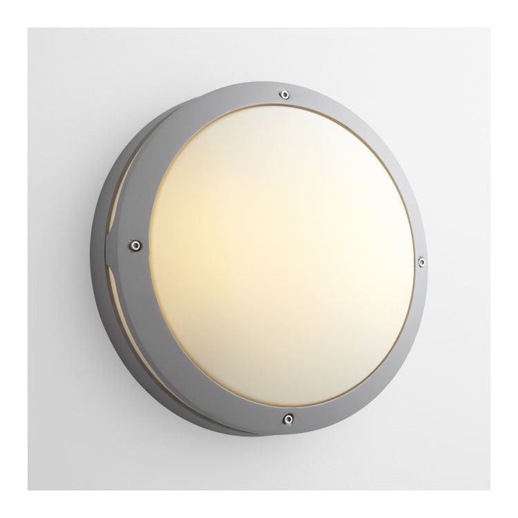 Regio Two-Light LED Outdoor Wall Sconce - Gray - Image 1