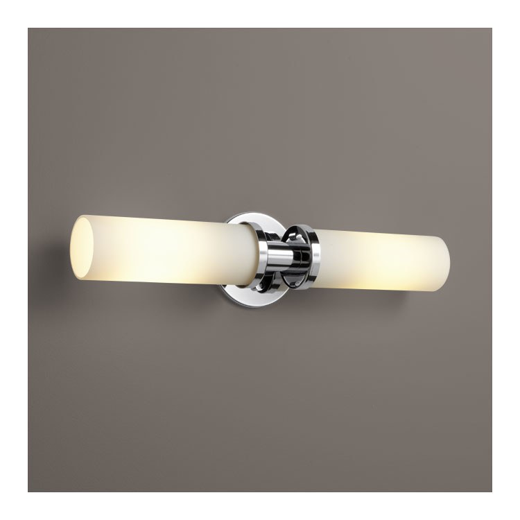Pebble Two-Light Bathroom Vanity Fixture - Polished Chrome - Image 1