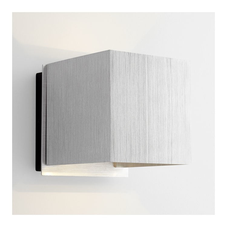 Kubo Two-Light LED Outdoor - Brushed Aluminum - Image 1