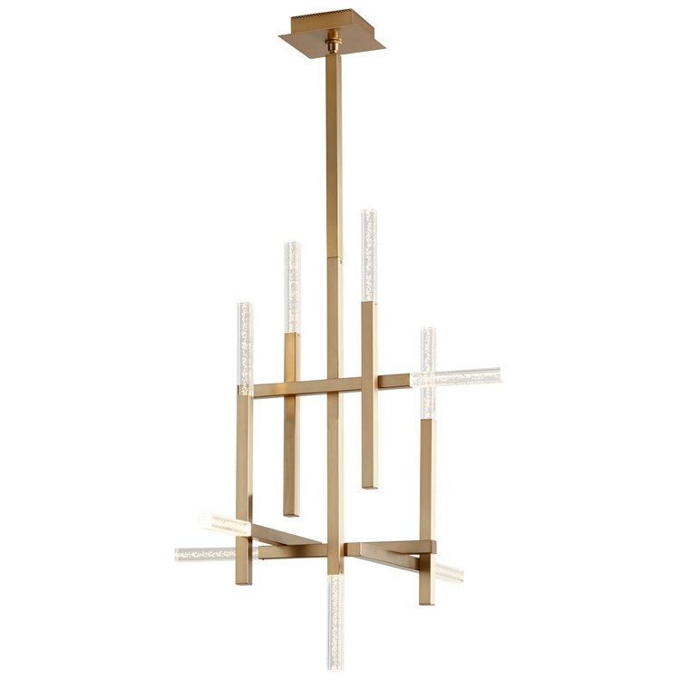 36" Downrod - Aged Brass - Image 2