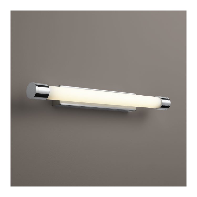 Zenith Single-Light LED Bathroom Vanity Fixture - Polished Chrome - Image 1