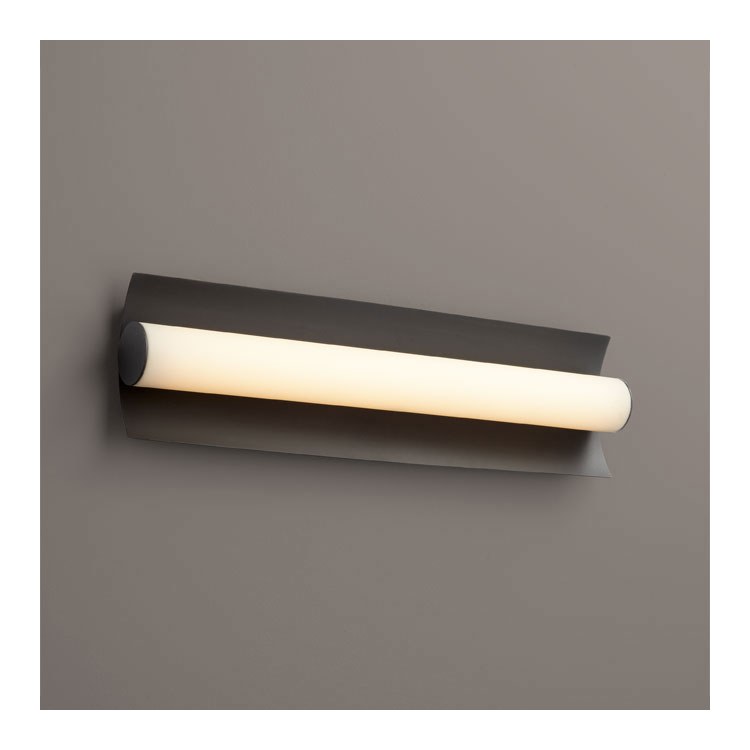 Wave Two-Light 23" LED Bathroom Vanity Fixture - Satin Nickel - Image 1