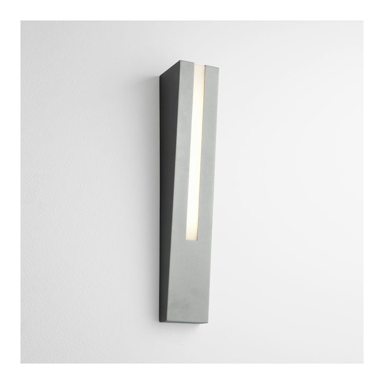 Karme Single-Light LED Wall Sconce - Gray - Image 1