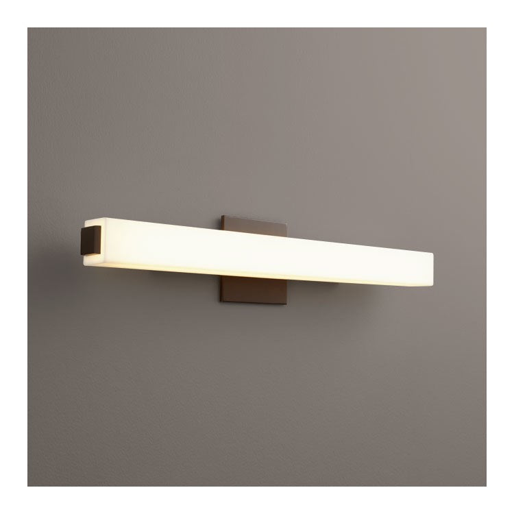 Adelphi Single-Light 12-Watt LED Bathroom Vanity Fixture - Oiled Bronze - Image 1