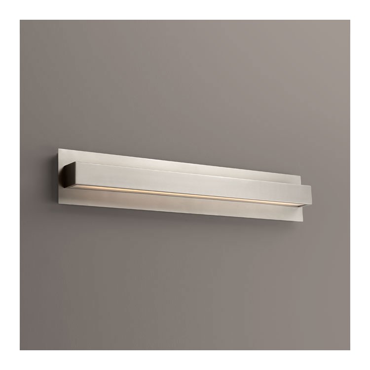 Alcor Single-Light 26" Bathroom Vanity Fixture 3000k - Satin Nickel - Image 1
