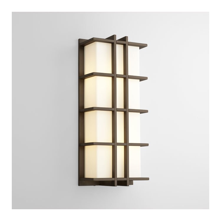 Telshor Two-Light Outdoor Wall Sconce - Satin Nickel - Image 1