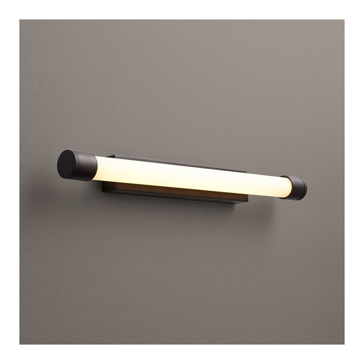 Zenith Single-Light LED Bathroom Vanity Fixture - Oiled Bronze - Image 1