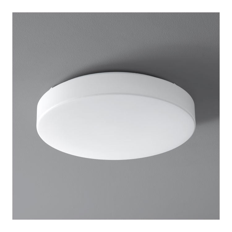 Rhythm Two-Light 14" Flush Mount Ceiling Fixture - White - Image 1