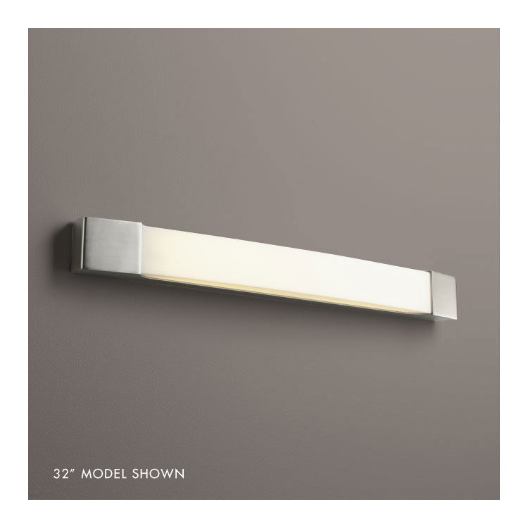 Apollo Two-Light 54" Bathroom Vanity Fixture - Satin Nickel - Image 1