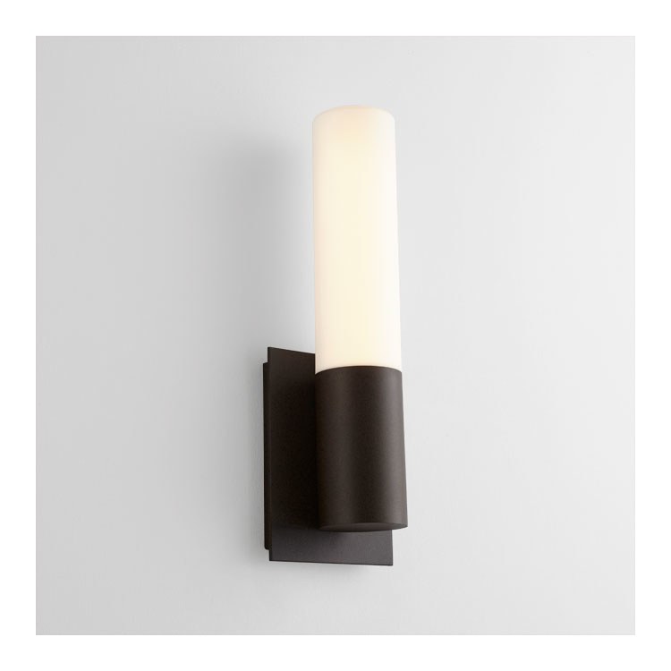 Magneta Single-Light LED indoor/Outdoor Wall Sconce – Oiled Bronze