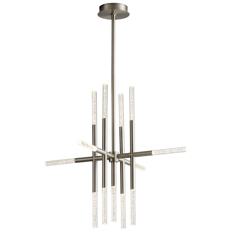 Moxy Thirteen-Light LED Chandelier - Satin Nickel - Image 2