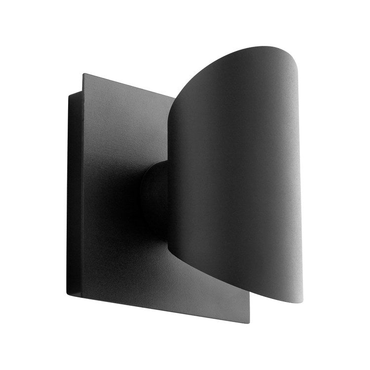 Caliber Two-Light LED Outdoor Wall Sconce - Black - Image 1