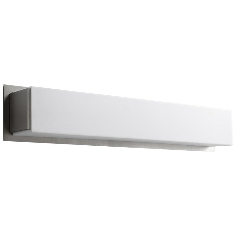 Fuse Two-Light 26" Bathroom Vanity Fixture - Satin Nickel - Image 1