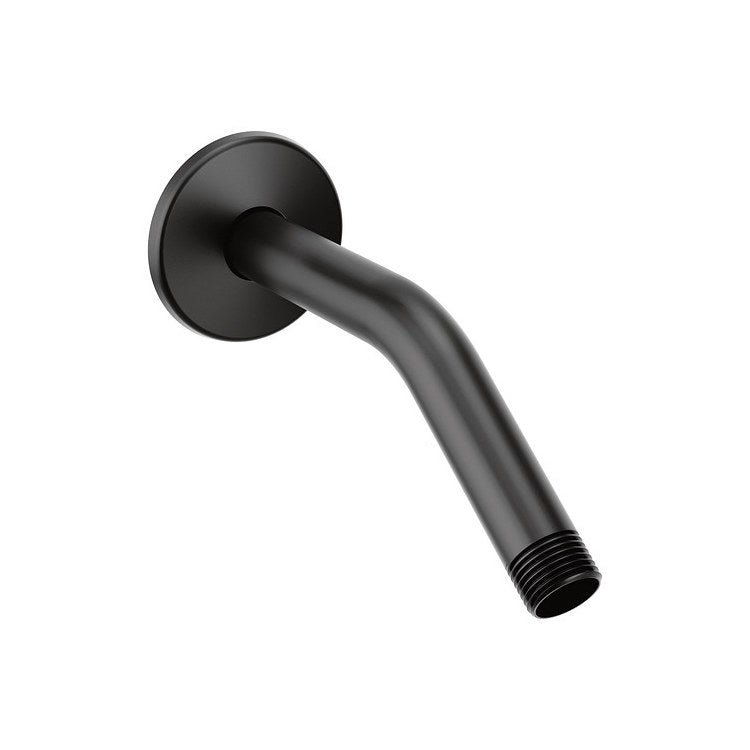 Shower Arm Matte Black 7-1/2 Inch 1/2 Inch IPS - Image 1