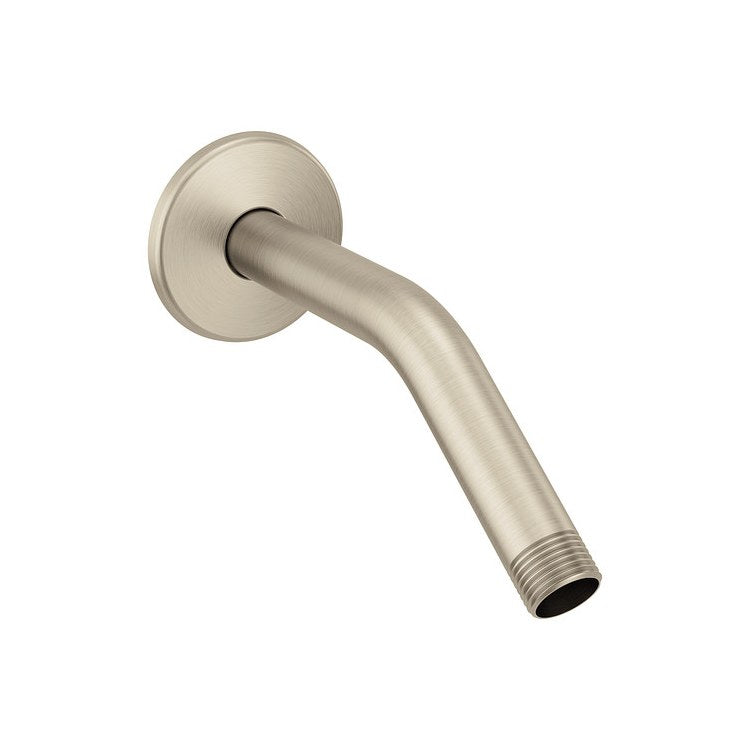 Shower Arm Brushed Nickel 7-1/2 Inch 1/2 Inch IPS S134BN