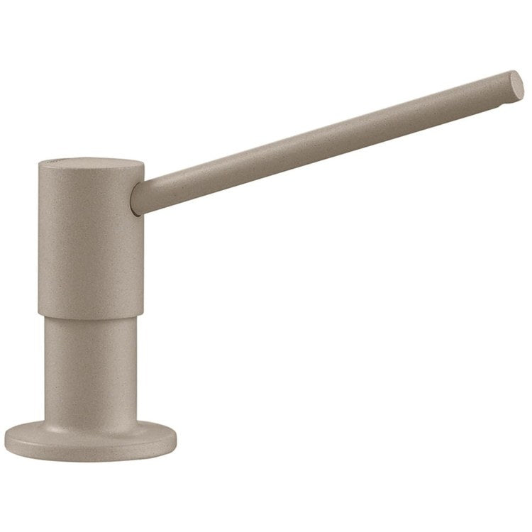 Soap Dispenser Torre Truffle Deck Mount Plastic Brass Pump 10 Fluid Ounce - Image 1