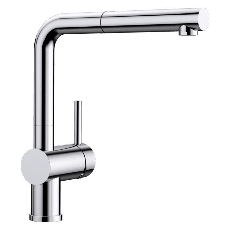 Kitchen Faucet Linus 1 Lever CALGreen Chrome Pull-Out 2 Function 160 DEG Swivel 1 Hole 1.5 Gallons per Minute - Image 1