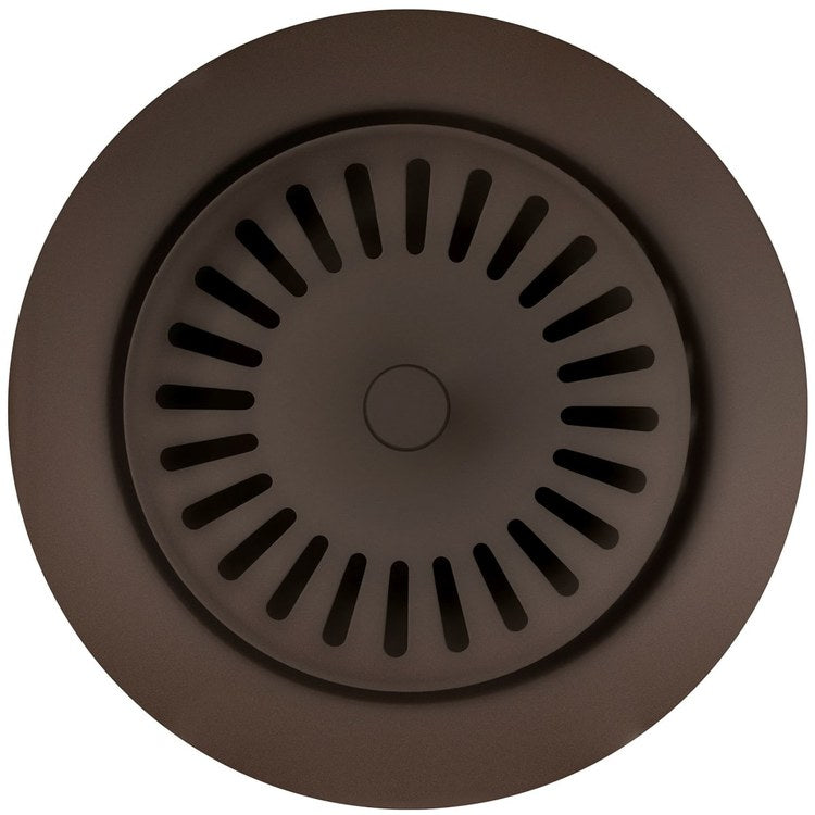 Disposal Flange Decorative Cafe 3-1/2 Inch Stainless Steel for Drains with 3-1/2 Inch Connection 4-1/2 Inch - Image 1