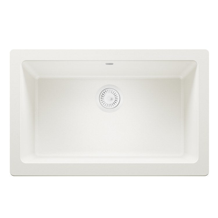 Drain Assembly Basket Strainer White Stainless Steel for Drains with 3-1/2IN Connection - Image 3