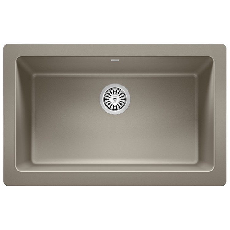 Kitchen Sink Vintera 30 x 19 Inch Single Bowl Truffle Apron Front Rectangle - Image 1