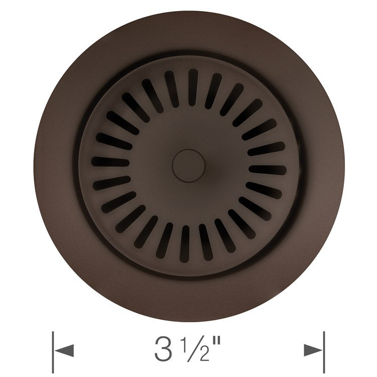 Drain Assembly Basket Strainer Cafe Stainless Steel for Drains with 3-1/2IN Connection - Image 2
