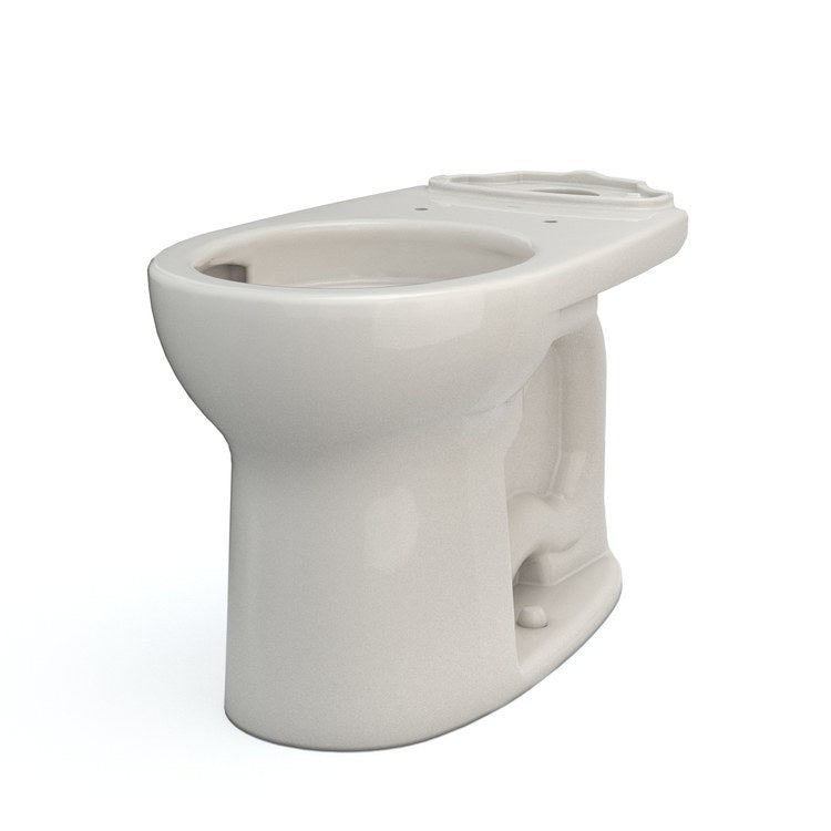 Toilet Bowl Drake Round Front Universal Height Sedona Beige ADA - Image 3